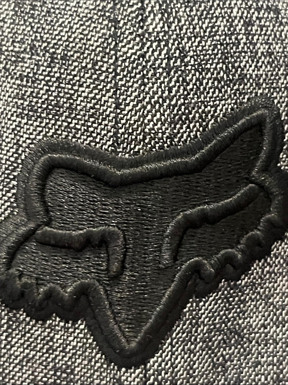 Fox Gray Heather Snapback Hat with Black Fox Head Logo - Fox - Picture 5 of 7